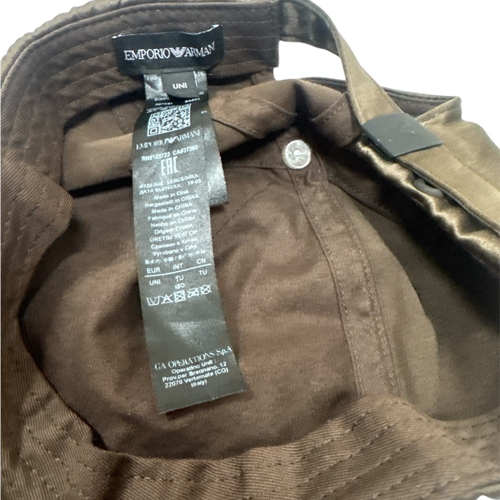 Emporio Armani Olive Green Cap - Picture 3 of 5